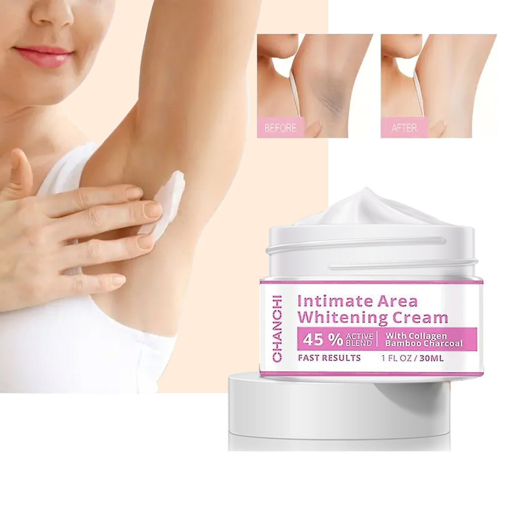 Whitening Cream for Men & Women Skin Brightening, Moisturizing & Dark Spot Removal Face & Body Lightening Cream for Underarms, Knees, Elbows & Private Areas